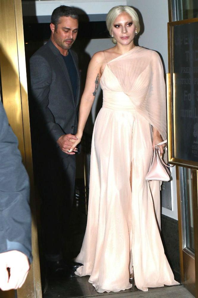 Taylor Kinney and Lady Gaga