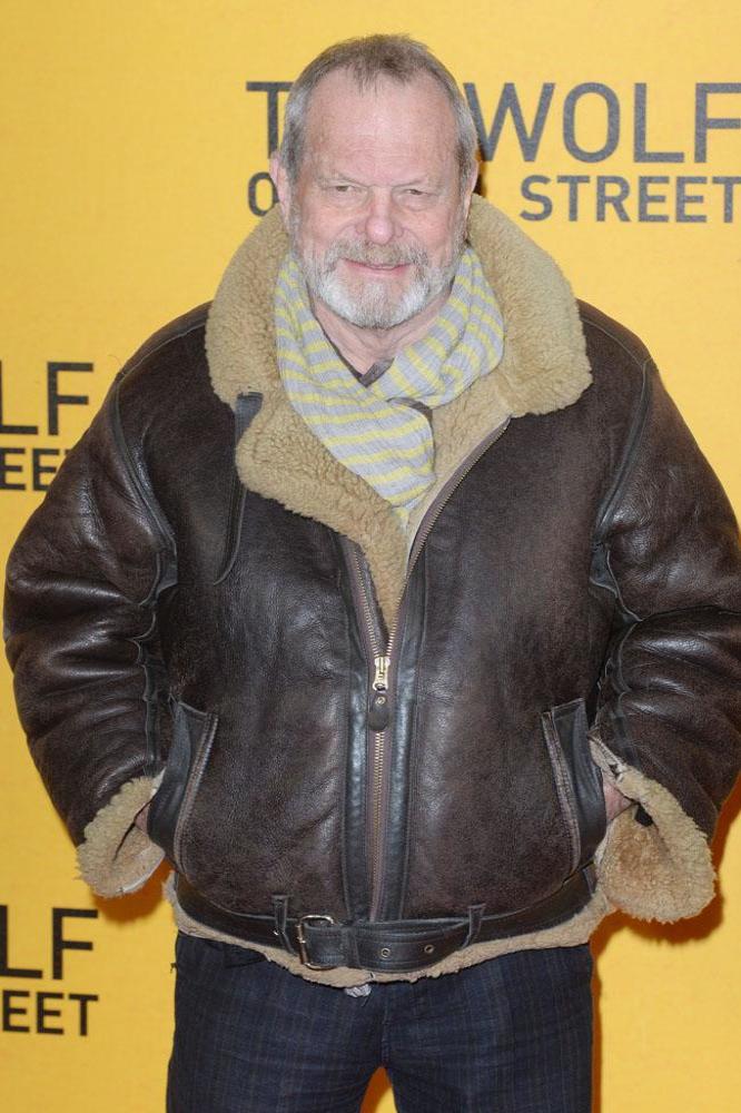 Terry Gilliam at Wolf of Wall Street premiere