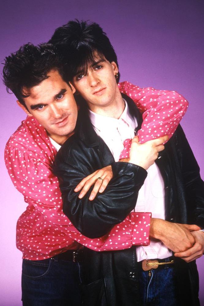 Morrissey and Johnny Marr of The Smiths