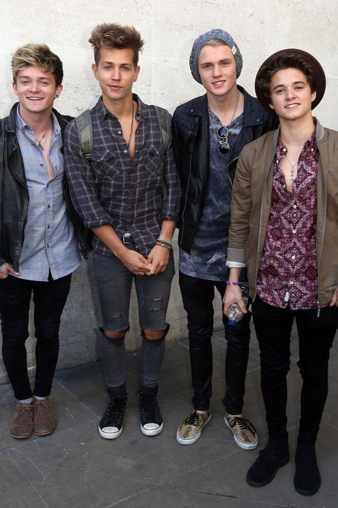 The Vamps: Connor Ball, James McVey, Tristan Evans and Brad Simpson