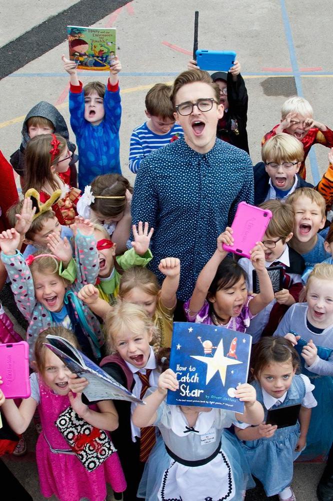 Tom Fletcher launches Amazon.co.uk's Kids Loves Books campaign