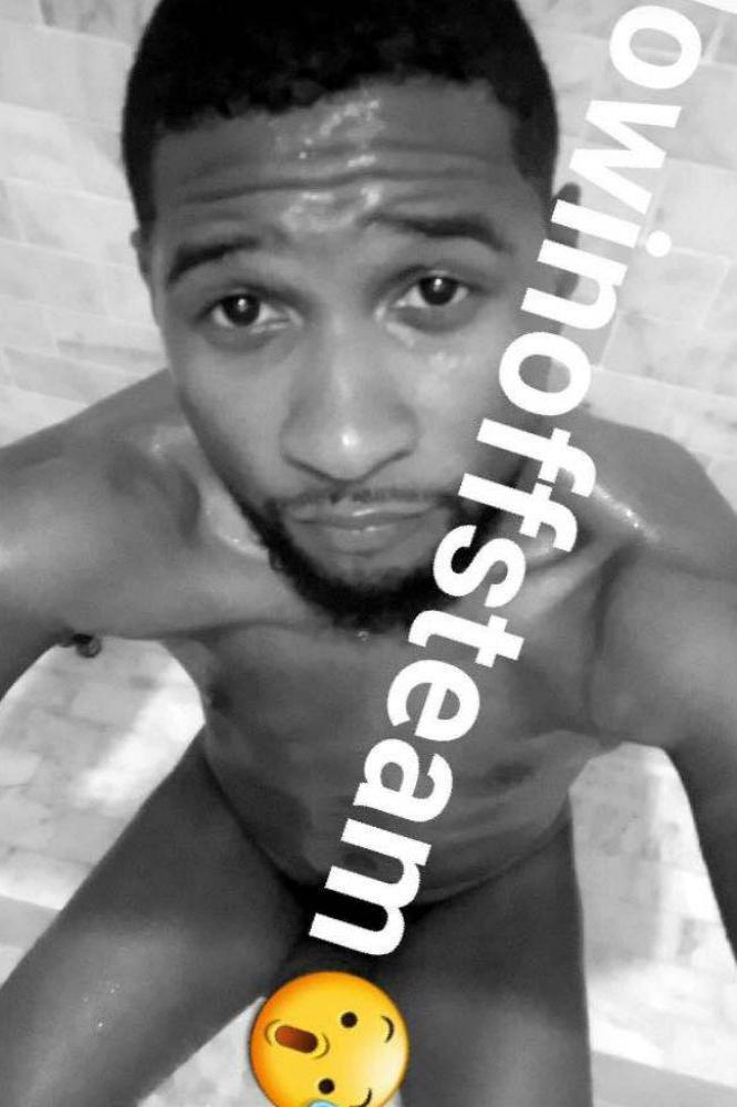 Usher (c) Snapchat