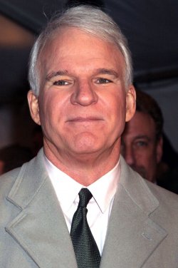 steve|martin steve martin wears fake nails because playing the banjo with his band, steve martin and