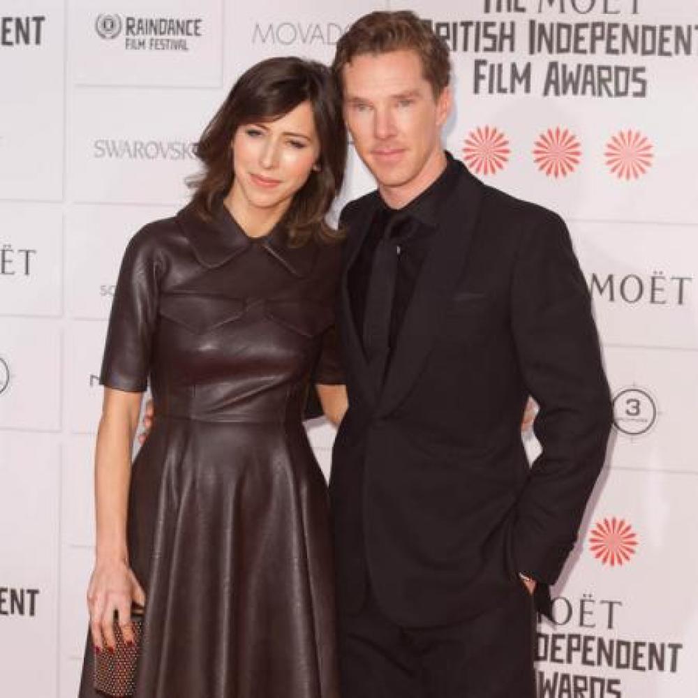 Benedict Cumberbatch and Sophie Hunter at the British Independent Film Awards