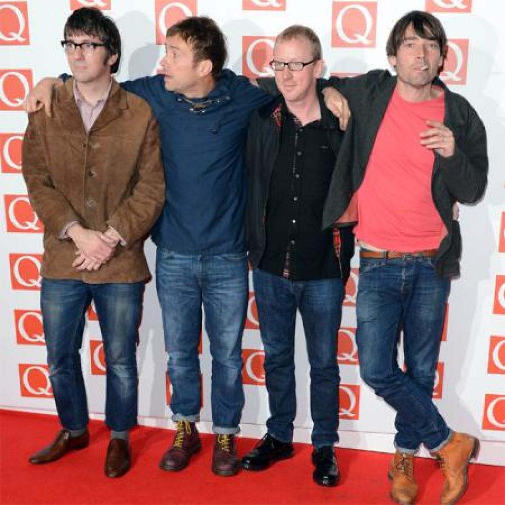 Blur together in 2012