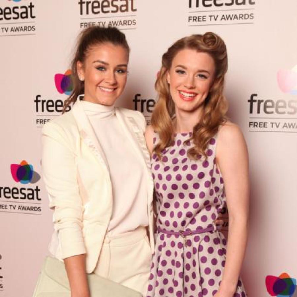 Brooke Vincent and Amy Kelly