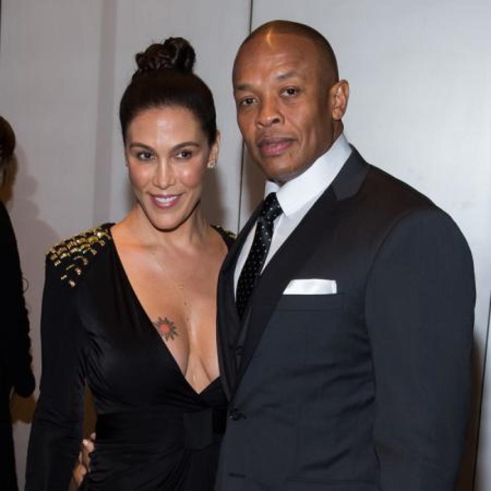 Dr. Dre and wife Nicole Threatt