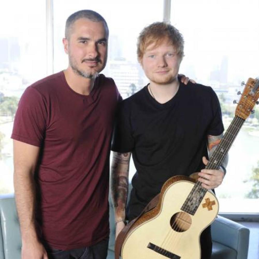 Ed Sheeran with Zane Lowe