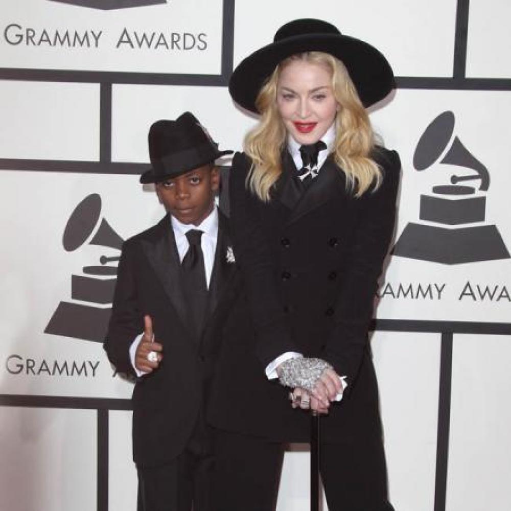 Madonna arrived at The Grammys