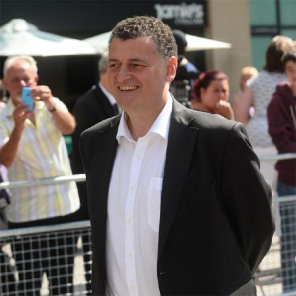 Steven Moffat at Doctor Who event in Cardiff