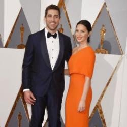 Aaron Rodgers and Olivia Munn 