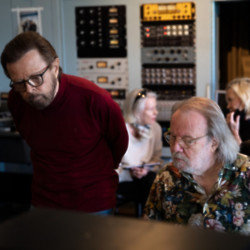 ABBA in the studio (c) Ludvig Andersson