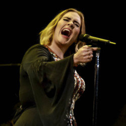 Adele got a surprise filming her show
