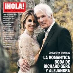 Alejandra Silva and Richard Gere on Hola!