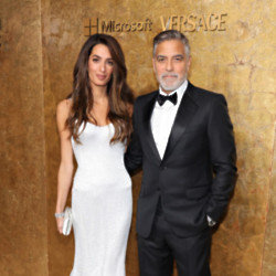 Amal and George Clooney attend The Albies