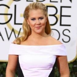 Amy Schumer at the Golden Globe awards
