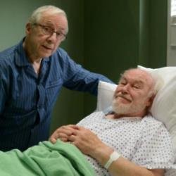 Andrew Sachs and Timothy West courtesy of BBC 