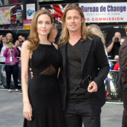 Angelina Jolie and Brad Pitt were first pictured together on a holiday in Kenya in 2005.