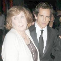 Ben Stiller with his mother Anne Meara