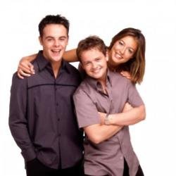 Ant and Dec and Cat Deeley 
