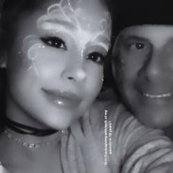 Ariana Grande and her dad (c) Instagram