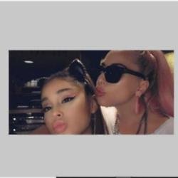 Ariana Grande and Lady Gaga (c) Instagram