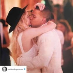 Ashlee Simpson and Evan Ross (c) Instagram