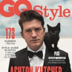 Ashton Kutcher on GQ Style cover