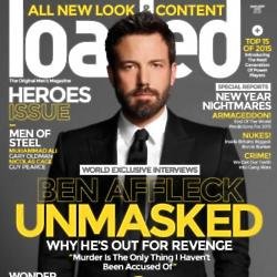 Ben Affleck on cover of Loaded magazine