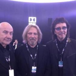 Bill Ward, Geezer Butler and Tony Iommi (c) Twitter 
