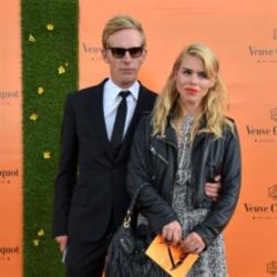 Laurence Fox and his ex-wife in 2012