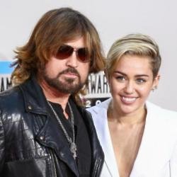 Billy Ray and daughter Miley Cyrus
