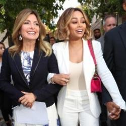 Blac Chyna and her lawyer leave court