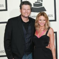 Blake Shelton and ex-wife Miranda Lambert
