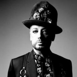 Boy George in the Dior Homme campaign