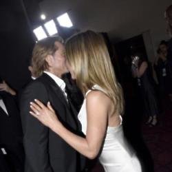 Brad Pitt and Jennifer Aniston at SAG Awards 