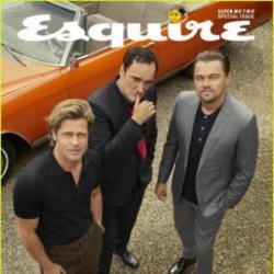 Brad Pitt, Quentin Tarantino, and Leonardo DiCaprio for Esquire