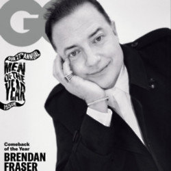Brendan Fraser covers GQ magazine