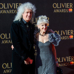 Brian May and Anita Dobson