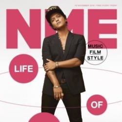 Bruno Mars covers NME magazine 
