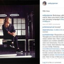 Caitlyn Jenner's Instagram H+M post