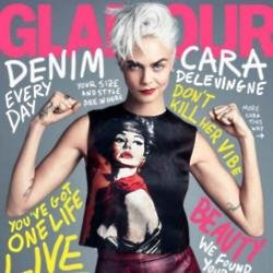 Cara Delevingne for Glamour magazine