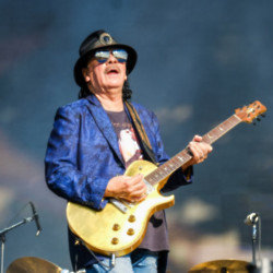 Carlos Santana is recovering after the incident