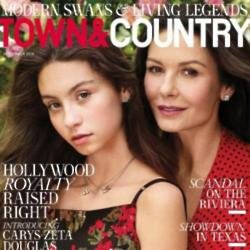 Carys and Catherine Zeta-Jones cover Town and Country 