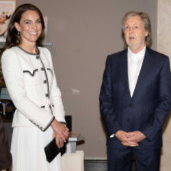 Catherine, Princess of Wales giggled with Sir Paul McCartney over a joke about ageing