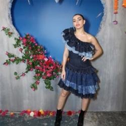 Charli XCX at the Diesel Make Love Not Walls cocktail party