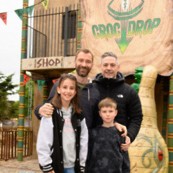 Charlie Condou and family visit Chessington World of Adventures