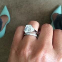 Cheryl Cole's wedding ring (c) Instagram