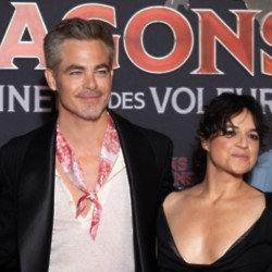 Chris Pine revealed he was a big fan of Michelle Rodriguez before starring alongside each other in the flick