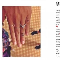 Christina Perri's engagement ring (c) Instagram